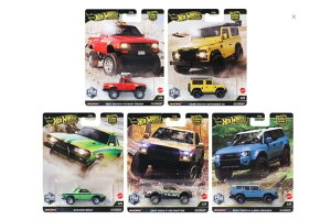 �z�b�g�E�B�[�� 1/64 �v���~�A�� 2025 �J�[�J���`���[ H�P�[�X HW�I�t���[�h 5��Z�b�gHot Wheels 1:64 Premium 2025 Car Culture H Case HW Off Road 5 Cars Set