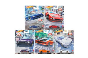 �z�b�g�E�B�[�� 1/64 �v���~�A�� 2023 �J�[�J���`���[ P�P�[�X ���[�j������ 5��Z�b�gHot Wheels 1:64 Premium 2023 Car Culture P Case Ronin Run 5 Cars Set