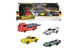 zbgEB[ 1/64 v~A 2024 hCc J WI} K[W{bNX 4Zbg |VFHot Wheels 1:64 Premium 2024 Germany Raca Giorama Garage Box 4 Car Set Porsche