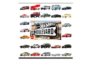 �z�b�g�E�B�[�� 1/64 �v���~�A�� 2022 �u�[���o�[�h 25��{�b�N�X�Z�b�gHot Wheels 1:64 Premium 2022 Boulevard 25 Cars Box Set