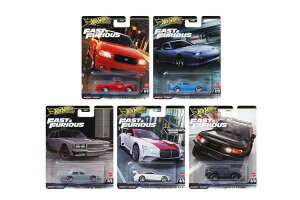 �z�b�g�E�B�[�� 1/64 2024 ���C���h�E�X�s�[�h H�P�[�X 5��Z�b�gHot Wheels 1:64 2024 Fast & Furious H Case Set of 5