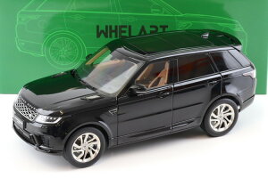 whelart 1/18 W[o[ X|[c 2018 ubN Vo[ zC[ Jwhelart 1:18 Range Rover Sport 2018 black silver wheels