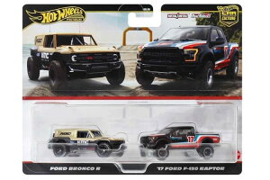 zbgEB[ 1/64 J[J`[ 2Zbg tH[h uR R & tH[h F-150 v^[ #17Hot Wheels 1:64 Car Culture 2-set Ford Bronco R & Ford F-150 Raptor #17