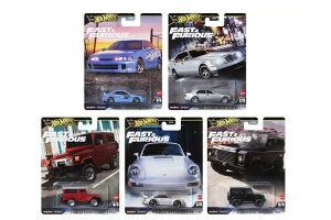 �z�b�g�E�B�[�� 1/64 5��Z�b�g 2024 ���C���h �X�s�[�h G�P�[�XHot Wheels 1:64 5-Car Set 2024 Fast & Furious G Case