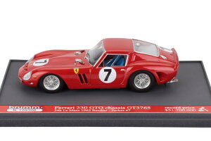 BRUMM PROM 1/43 tF[ 250 GTO N[y ch.3765GT #7 E}24 1962 }CN p[NX/cH ofB[j 200 I[NVDiL^f ($51,700,000)BRUMM PROM 1:43 FERRARI ASTA RECOR