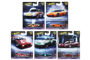 �z�b�g�E�B�[�� 1/64 2024 �J�[�J���`���[ G�P�[�X �G�L�]�`�b�N�G�����B 5��Z�b�gHot Wheels 1:64 2024 Car Culture G Case Exotic Envy 5 Cars Set