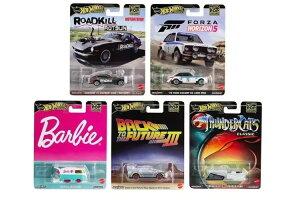 �z�b�g�E�B�[�� 1/64 2024 �|�b�v�J���`���[ A�P�[�X 5��Z�b�gHot Wheels 1:64 2024 Pop Culture A Case Set of 5 Cars