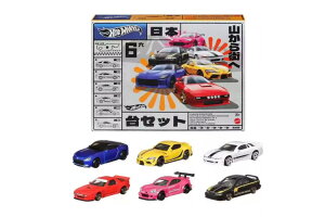 �z�b�g�E�B�[�� 1/64 2023 �W���p���X�g���[�g �e�[�} �}���`�p�b�N 6��Z�b�gHot Wheels 1:64 2023 Japan Street Theme Multipack 6 Car Set