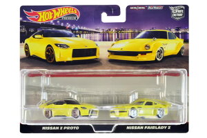 zbgEB[ 1/64 J[J`[ 2pbN Y Z vg  Y tFAfBZ CG[Hot Wheels 1:64 Car Culture 2 Pack Nissan Z Proto & Nissan Fairlady Z Yellow