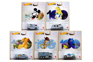 zbgEB[ 1/64 v~A 2023 |bvJ`[ SP[X fBYj[100N 5ZbgHot Wheels 1:64 2023 Premium Pop Culture S Case Disney 100 Years Set of 5 Cars
