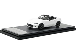 }c_ 1/43 ND [hX^[ SU[pbP[W 2024 Xm[tCNzCgp[}CJMAZDA 1:43 ND ROADSTER S Leather PKG 2024 Snowflake White Pearl Mica