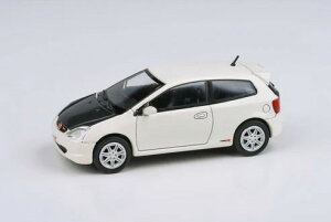Para64 1/64 z_ VrbN ^CvR EP3 2001 zCg J[{p[cdl EnhPARA64 1:64 Honda 2001 Civic Type R EP3 White w Carbon Parts RHD