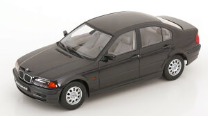 KK-Scale 1/18 BMW 3�V���[�Y E46 �Z�_�� 1999 �u���b�N���^���b�NKK-Scale 1:18 BMW 3er E46 Saloon 1999 black metallic