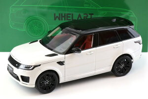 whelart 1/18 W[o[ X|[c 2018 zCg ubNzC[ Jwhelart 1:18 Range Rover Sport 2018 white black wheels