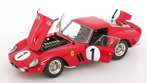 CMC 1/18 tF[ 250 GTO #1 D 1000km p 1962 hQX/hQX 2200 JCMC 1:18 Ferrari 250 GTO N1 Winner 1000km Paris 1962 Rodriguez/Rodriguez Limited 2200 pcs