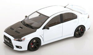 VIAT 1/18 OH T[ G{ X zCg J[{ JVIAT 1:18 Mitsubishi Lancer Evo X white carbon