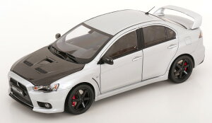 VIAT 1/18 OH T[ G{ X Vo[ J[{ JVIAT 1:18 Mitsubishi Lancer Evo X silver carbon