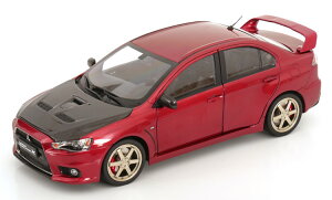 VIAT 1/18 OH T[ G{ X bh^bNJ[{ JVIAT 1:18 Mitsubishi Lancer Evo X redmetallic carbon
