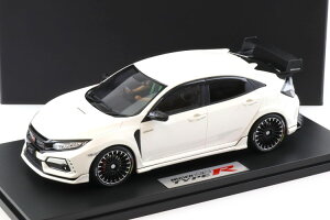 |bv[X 1/18 z_ VrbN ^CvR FK8  zCg hCo[tPop Race 1:18 Honda Civic Type R FK8 MUGEN white with driver