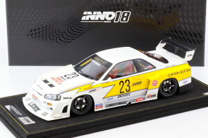 Cmf 1/18 Y XJCC #23 GT-R R34 LBWK X[p[VGbg INNO Models 1:18 Nissan Skyline N23 GT-R (R34) LBWK Super Silhouette Hoshino
