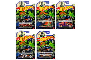 �z�b�g�E�B�[�� 1/64 2025 �n���E�B�� 5��Z�b�gHot Wheels 1:64 2025 Halloween 5 Cars Set