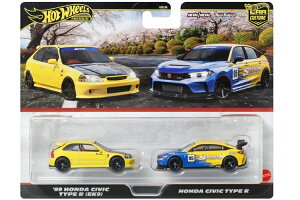 zbgEB[ 1/64 J[J`[ 2pbN 99 z_ VrbN ^CvR EK9 & z_ VrbN ^CvR Xv[Hot Wheels 1:64 Car Culture 2 Pack 99 Honda Civic Type R EK9 & Honda Civic Type R Spoon