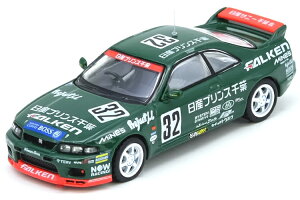 �C�m64 1/64 ���Y GT-R R33 #32 �v�����X��t FALKEN �\��24���� 1996INNO64 1:64 Nissan GT-R (R33) N32 PRINCE CHIBA FALKEN Tokachi 24H 1996