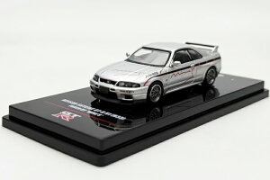 Cm64 1/64 Y GT-R R33 #1 }CY `[h Vo[INNO64 1:64 Nissan GT-R N1 R33 Tuned BY MINE'S Silver