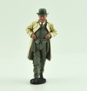 }~j`A 1/18 tBMA Gbg[ CR[gp TVV[YLe Mans Miniatures 1:18 FIGURES ETTORE CON IMPERMEABILE WITH RAINCOAT TV SERIES