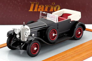 ILARIO MODEL 1/43 ZfXExc 630K #35233 X|[ccA[ ng JuI I[v 1927 ubNILARIO MODEL 1:43 MERCEDES BENZ 630K sn35233 SPORTS TOURER HARRINGTON CABRIOLET OPEN 1927 BLACK