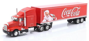 �x���N83 1/43 �P�����[�X T600 �Z�~�g���[���[�g���b�N �R�J�R�[�� 1986 ���b�hWerk83 1:43 Kenworth T600 Semi trailer Truck Coca Cola year 1986 red