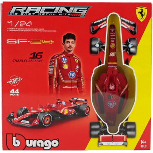 �u���[�S 1/24 �t�F���[�� �t�H�[�~����1 SF-24 �X�N�[�f���A �t�F���[�� #16 �V�[�Y�� 2024 �V������ ���N���[�� ���f���L�b�gBburago 1:24 FERRARI F1 SF-24 TEAM SCUDERIA FERRARI N16 SEASON 2024 CHARLES LECLERC MODEL KI