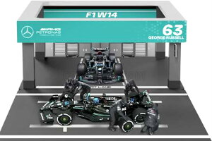 �u���[�S 1/43 �����Z�f�X �O�����v�� F1 W14 EQ �p�t�H�[�}���X �W�I���} �K���[�W �s�b�g�X�g�b�v �`�[�� AMG �y�g���i�X ���[�^�[�X�|�[�c #63 2023 �W���[�W ���b�Z�� �N���[�t�B�M���A �A�N�Z