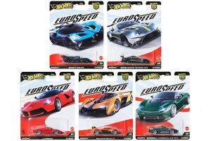 �z�b�g�E�B�[�� 1/64 �v���~�A�� 2025 �J�[�J���`���[ L�P�[�X ���[���X�s�[�h 5��Z�b�gHot Wheels 1:64 Premium 2025 Car Culture L Case Eurospeed Set of 5