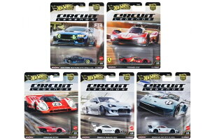 zbgEB[ 1/64 v~A 2025 J[J`[ KP[X T[LbgWFY 5ZbgHot Wheels 1:64 Premium 2025 Car Culture K Case Circuit Legends Set of 5