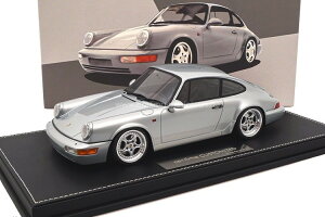 car.tima JX^}CY 1/18 |VF 911 964 J2 |[Vo[ Xs[hC ԃA~jE zC[ 10car.tima CUSTOMIZED 1:18 Porsche 911 (964) Carrera 2 Polarsilver Speedline real alloy rims Limited