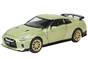 GJ[ 1/64 2022 Y GT-R R35 T-spec ~jAWFChO[EraCar 1:64 2022 NISSAN GT-R (R35) T-spec Millennium Jade Green