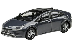 Para64 1/64 g^ vEX 2023 K[fBAO[ fBXvCV[P[XtPara64 1:64 Toyota Prius 2023 Guardian Grey Display Showcase