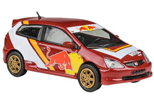 Para64 1/64 z_ VrbN ^CvR EP3 2001 m[Obh[VO fBXvCV[P[XtPara64 1:64 Honda 2001 Civic Type R EP3 No Good Racing Display Showcase