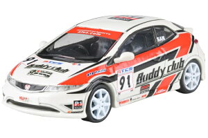 Para64 1/64 z_ VrbN ^CvR FN2 [ 2007 #91 ofBNu fBXvCV[P[XtPara64 1:64 Honda 2007 Civic Type R FN2 Euro N91 Buddy Club Display Showcase
