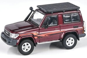 Para64 1/64 g^ hN[U[ 71 2014 bh fBXvCV[P[XtPara64 1:64 Toyota Land Cruiser 71 2014 Red Display Showcase