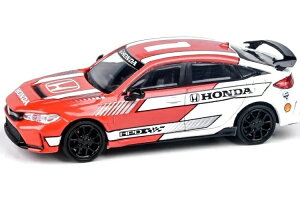 Para64 1/64 z_ VrbN ^CvR FL5 2023 CfBJ[ y[XJ[ fBXvCV[P[XtPara64 1:64 Honda Civic Type R FL5 2023 Indycar Pacecar Display Showcase