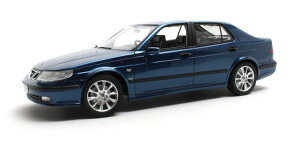 CULT SCALE MODELS 1/18 �T�[�u 9-5 �^�[�{ �G�A�� 1998 �u���[���^���b�NCult Scale Models 1:18 SAAB 9-5 TURBO AERO 1998 BLUE METALLIC