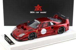 BBAf 1/18 tF[ F40 LB[NX LBWK ^bNbh fBXvCt 50BBA Model 1:18 Ferrari F40 LB Works LBWK metallic red with display Limited 50 pcs