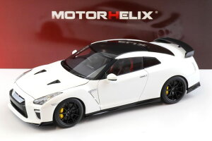 [^[wbNX 1/18 Y GT-R R35 gbNGfBV jX 2022 T-Spec p[zCg JMotorhelix 1:18 Nissan GT-R R35 Track Edition by NISMO 2022 T-Spec pearl white
