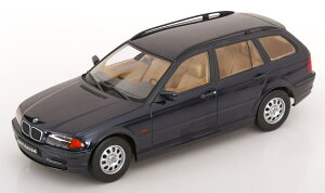 KK-�X�P�[�� 1/18 BMW 3er E46 �c�[�����O 1999 �_�[�N�u���[���^���b�NKK-Scale 1:18 BMW 3er E46 Touring 1999 darkblue metallic