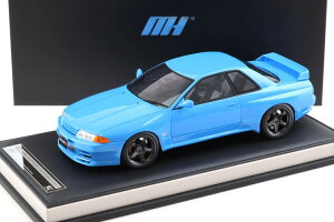 [^[wbNX 1/18 jbT XJCC GT-R R32 N[y JX^}CYho[W 1989 u[ 99Motorhelix 1:18 NISSAN SKYLINE GT-R (R32) COUPE CUSTOMIZED VERSION 1989 BLUE LIMITED 99 pcs