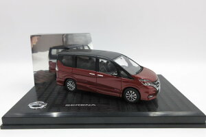 Y 1/43 Zi C27 nCEFCX^[ O }[bh _ChubNNissan 1:43 Serena C27 Highway Star Early ver. Maroon Red Diamond Black Dealer ver.