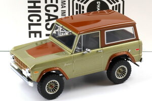 �O���[�����C�g 1/18 �t�H�[�h �u�����R 1970 �O���[�� �u���E�� TV�V���[�Y LOSTGreenlight 1:18 Ford Bronco 1970 green brown TV Series LOST