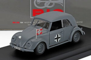 ���I���f�� 1/43 �t�H���N�X���[�Q�� �r�[�g�� �J�[�t�@�[ �}�b�W�����[�m �J�u���I�� �N���[�Y�h ���F�[�A�}�n�g 1943 �~���^���[ �u���[RIO-MODELS 1:43 VOLKSWAGEN BEETLE KAFER MAGGIOLINO CABRIOLET CLOSED WEHR